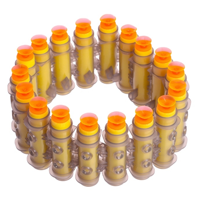 Пистолет &laquo;Глок&raquo;, стреляет мягкими пулями, ленточная подача