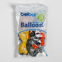 Шар латексный 14" &laquo;С днём рождения. Пузыри&raquo;, шелкография, кристалл, набор 25 шт., МИКС