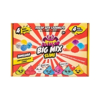Слайм Slime лаборатория &laquo;Slimer big mix&raquo;, красный