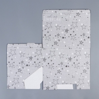 Коробка подарочная сборная, упаковка, &laquo;Звёзды&raquo;, 26 х 19 х 10 см