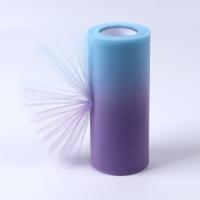 Фатин, 15 см, 11 &plusmn; 1 г/кв.м, 23 &plusmn; 1 м, цвет голубо-фиолетовый градиент №5