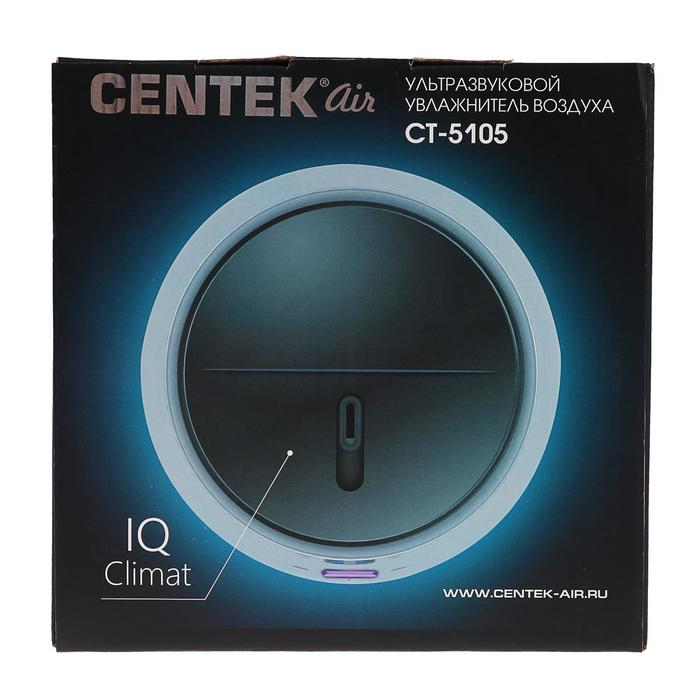 Увлажнитель воздуха Centek СТ-5105, ультразвуковой, 25 Вт, 4л, белый Увлажнитель воздуха Centek СТ-5105, ультразвуковой, 25 Вт, 4л, белый
