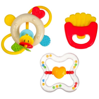 Набор погремушек &laquo;Сладости&raquo;, 3 шт., Крошка Я