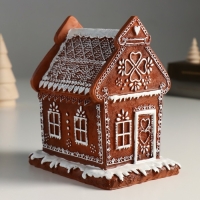 Сувенир полистоун свет "Пряничный домик" 14,5х11,5х16,5 см Сувенир полистоун свет "Пряничный домик" 14,5х11,5х16,5 см