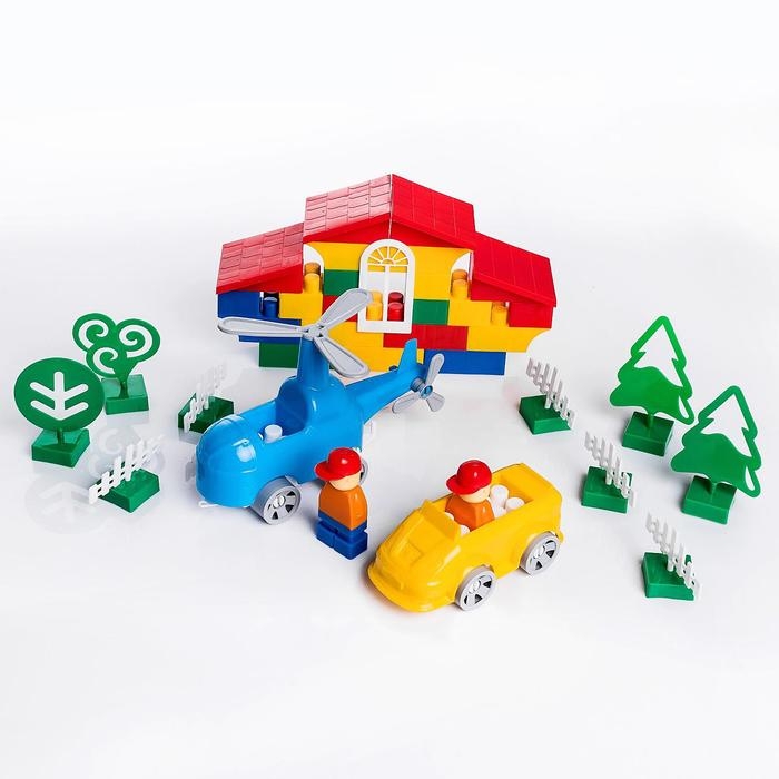 Конструктор &laquo;Моя авиация: Аэропорт&raquo;, 62 детали