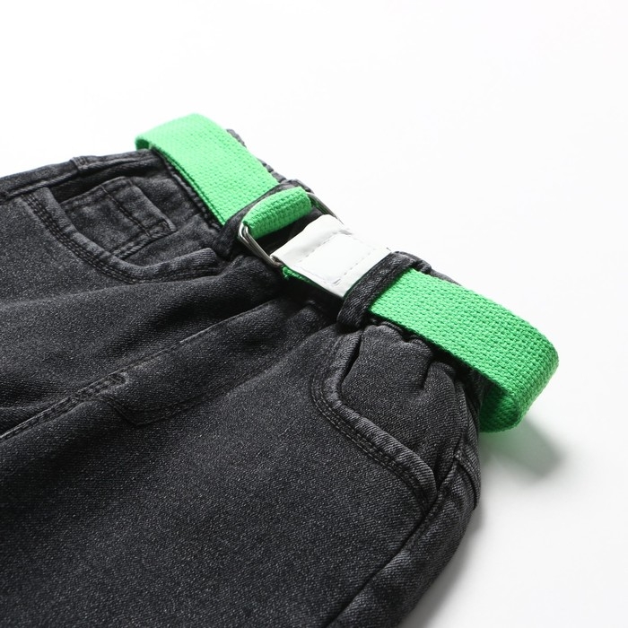 Джинсы для девочек, НАЧЁС, цвет черный, рост 104 см Джинсы для девочек, НАЧЁС, цвет черный, рост 104 см