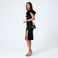 Сумка-клатч на магните, цвет чёрный Сумка-клатч на магните, цвет чёрный