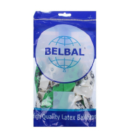 Шар латексный 14" &laquo;Футбольный мяч&raquo;, шелкография, пастель, набор 25 шт., цвета МИКС