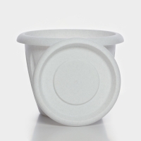 Горшок с поддоном &laquo;Фелиция&raquo;, 3,6 л, цвет мраморный