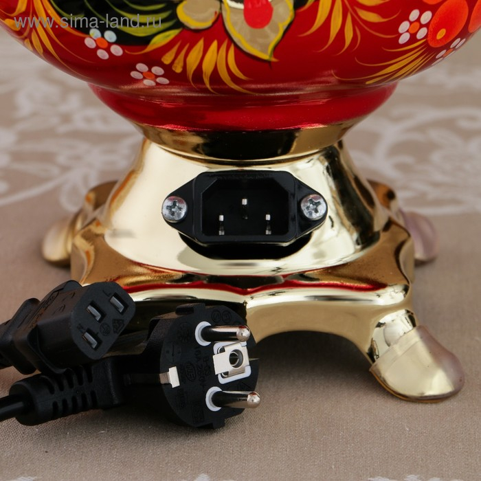 Самовар &laquo;Рябина&raquo;, банка, 3 л, электрический