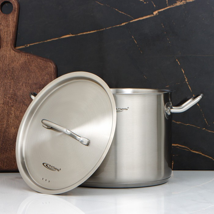 Кастрюля &laquo;Общепит&raquo;, 5 л, d=20 см, h=16 см, капсульное дно, индукция