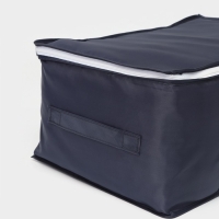 Кофр для хранения вещей LaDо́m, 45&times;30&times;20 см, цвет графитовый