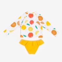 Купальник раздельный детский MINAKU с рукавами, рост 140-146