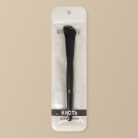 Кисть для макияжа, скошенная, 18 (&plusmn; 1) см, цвет чёрный