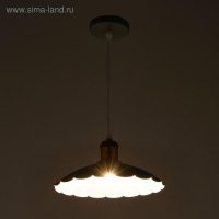 Светильник BayerLux 2034849/1 E27 40Вт серый-медь 25х25х10 см