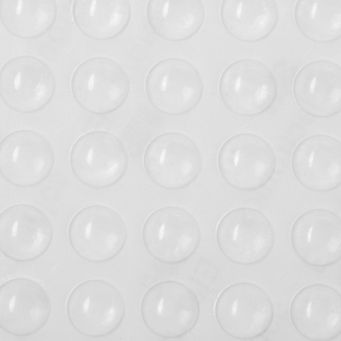 Стопор силиконовый ТУНДРА, мебельный 8 х 2.5 мм, 25 шт.