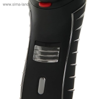 Электробритва Sakura SA-5414BK, АКБ, сеточная, 3 плавающие головки, триммер, чёрная