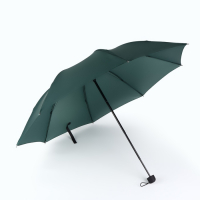 Зонт механический &laquo;Однотонный&raquo;, ветроустойчивый, 4 сложения, 8 спиц, R = 48 см, цвет МИКС