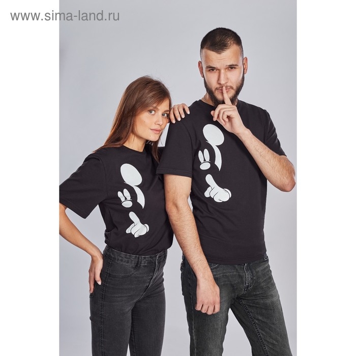 Футболка &laquo;Mickey&raquo; Микки Маус, цвет чёрный