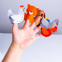 Пальчиковый театр &laquo;Домашние обитатели&raquo; №2