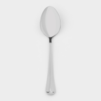 Ложка столовая &laquo;Уют&raquo;, длина 19,5 см, толщина 1,8 мм, цвет серебряный