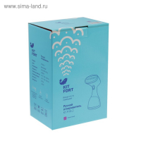 Отпариватель Kitfort KT-916-2, ручной, 1000 Вт, 260 мл, 20 г/мин, шнур 1.7 м, фиолетовый Отпариватель Kitfort KT-916-2, ручной, 1000 Вт, 260 мл, 20 г/мин, шнур 1.7 м, фиолетовый