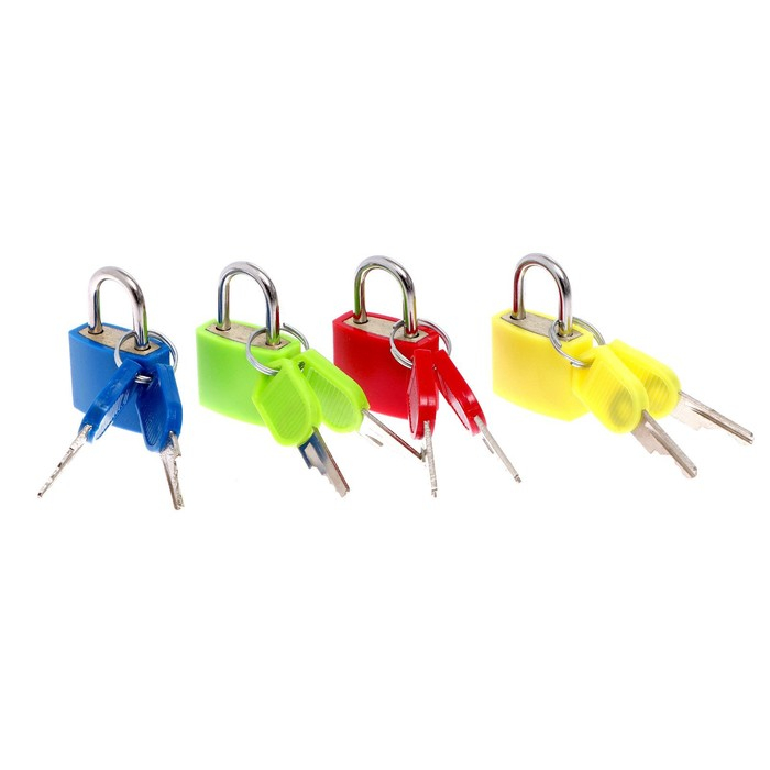 Развивающий набор &laquo;Замочки-ключики&raquo;, 4 штуки