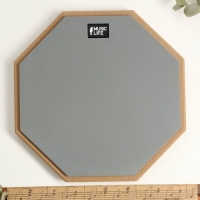 Пэд тренировочный Music Life 12 дюймов, серый Пэд тренировочный Music Life 12 дюймов, серый