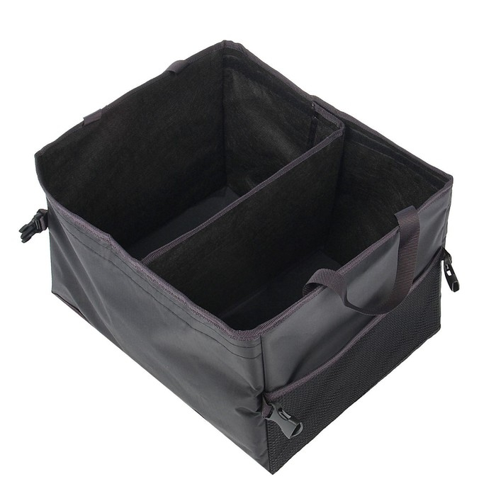Органайзер в багажник автомобиля, складной с передвижной перегородкой, 40&times;30&times;25 см