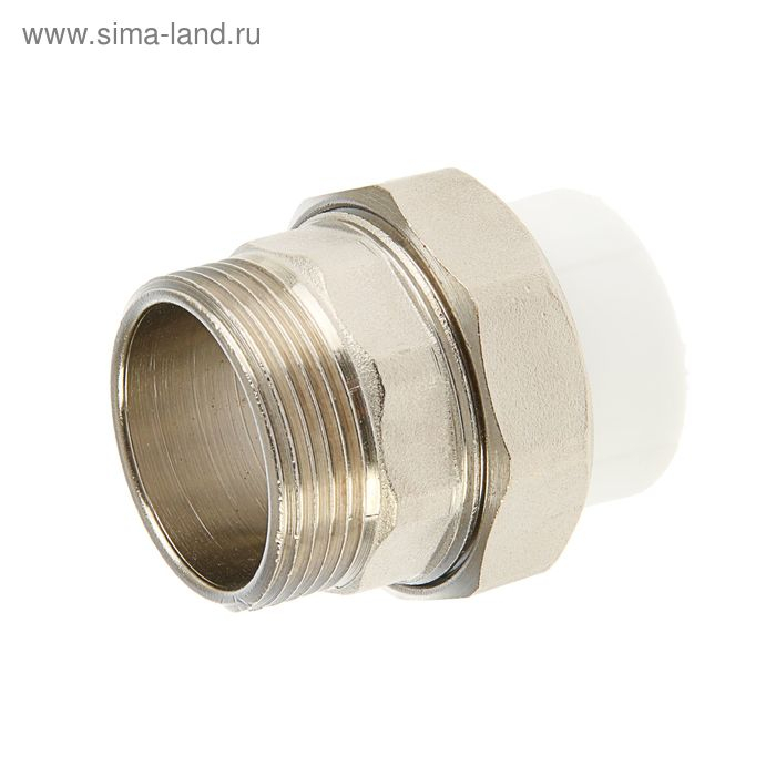 Муфта комбинированная VALFEX, разъемная (американка), d=32 мм x 1 1/4", наружная резьба