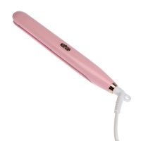 Выпрямитель для волос Luazon LW-37, 45 Вт, керамическое покрытие, до 230°C, розовый Выпрямитель для волос Luazon LW-37, 45 Вт, керамическое покрытие, до 230°C, розовый