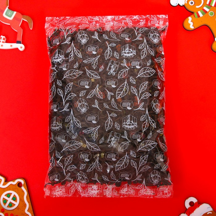 Чай чёрный "Русская зима" с ягодами рябины и калины, 125 г