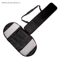 Сумка - переноска для животных, полукруглая, искусственная кожа, 40 х 20 х 27 см, коричневая