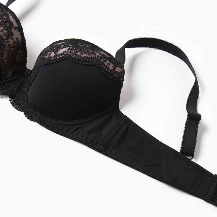 Бюстгальтер женский, цвет чёрный, р-р 80B