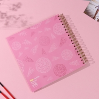 Фотоальбом на спирали 20 листов "Котики с пиццей" объёмный элемент + 4 вкладки 24х24 см Фотоальбом на спирали 20 листов "Котики с пиццей" объёмный элемент + 4 вкладки 24х24 см