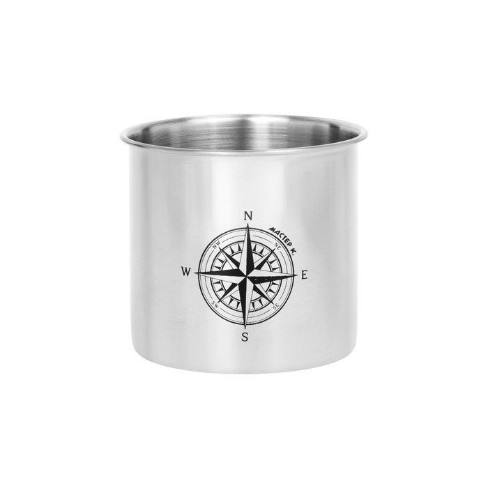 Термокружка, 250 мл, Горы "Мастер К. Компас", складная ручка, 7 х 7.5 см