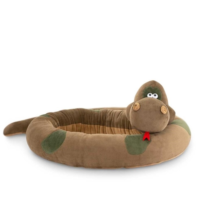 Мягкая игрушка &laquo;Удав&raquo;, цвет коричневый, 260 см