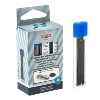 Грифели для механических карандашей, 0.7 мм, Koh-I-Noor, 4162 HB, 12 штук, в футляре Грифели для механических карандашей, 0.7 мм, Koh-I-Noor, 4162 HB, 12 штук, в футляре