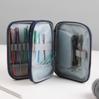 Пенал для вязания &laquo;Жар-птица&raquo;, 2 отделения, 17,5 &times; 14 &times; 4 см