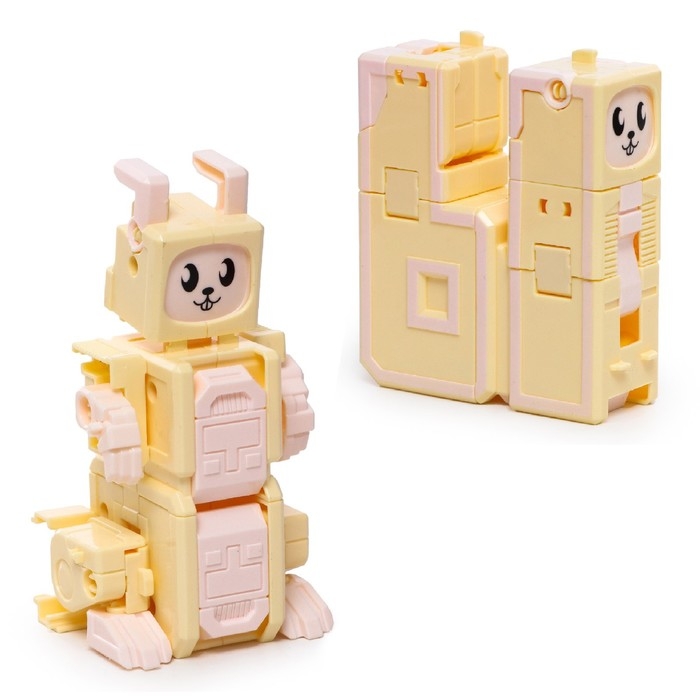 Набор роботов &laquo;Алфавит&raquo;, трансформируются, 7 штук, собираются в 1 робота