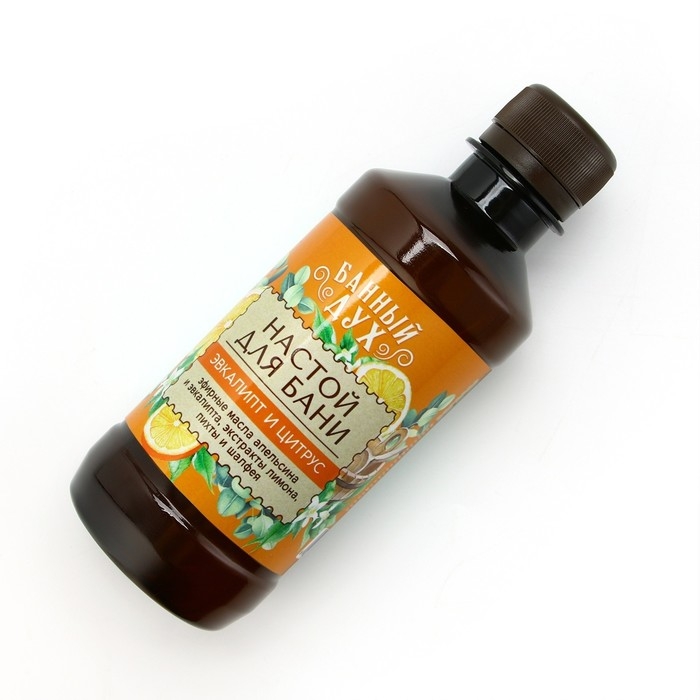Настой для бани &laquo;Эвкалипт и цитрус&raquo;, 250 мл, аромат эвкалипта и цитруса, БАННЫЙ ДУХ