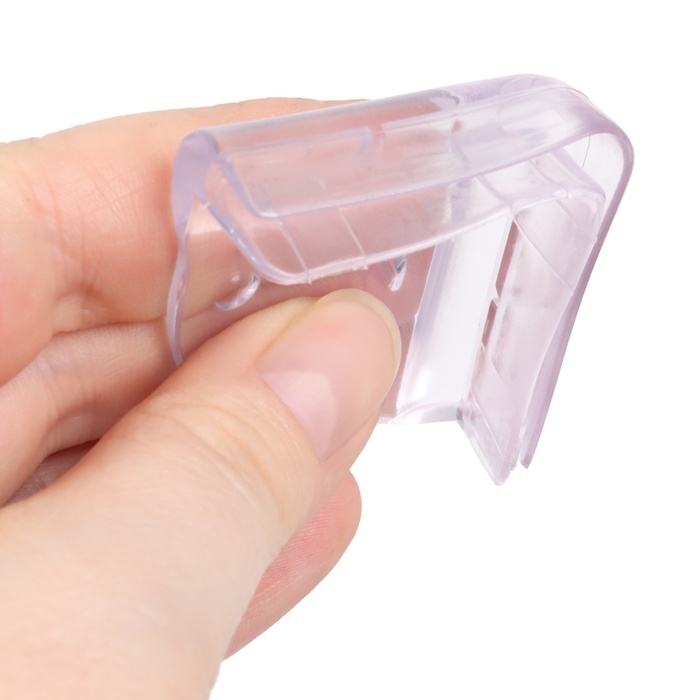 Защитные накладки на углы &laquo;Мордочки&raquo;, набор 4 шт., прозрачные, Крошка Я