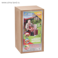 Коптильня холодного копчения "Дым Дымыч" 01Б, дымогенератор, 50 л, коричневая Коптильня холодного копчения "Дым Дымыч" 01Б, дымогенератор, 50 л, коричневая