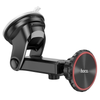 Автомобильный держатель Hoco CA98, для 4.5-7 дюймов, магнитный, чёрный Автомобильный держатель Hoco CA98, для 4.5-7 дюймов, магнитный, чёрный