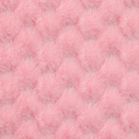 Лоскут плюш &laquo;Соты&raquo;, 50 &times; 50 см, 220 г/м, цвет розовый №34