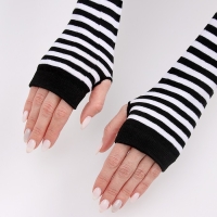 Перчатки без пальцев «Аниме», в полоску Перчатки без пальцев «Аниме», в полоску