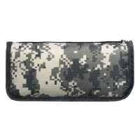 Пенал мягкий 2 отделения, 80 х 210 х 65 мм, объёмный, Calligrata "Миллитари", зелёный