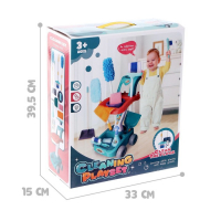 Игровой модуль на колёсиках &laquo;Чистюля&raquo;, 12 предметов