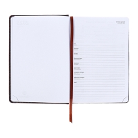 Ежедневник датированный 2024 года, А5, 176 листов, Attomex.Croco, обложка искусственная кожа, ляссе, блок 70 г/м2, коричневый Ежедневник датированный 2024 года, А5, 176 листов, Attomex.Croco, обложка искусственная кожа, ляссе, блок 70 г/м2, коричневый