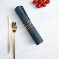 Кольцо для салфеток «Спираль», 4,5×4 см, цвет золотой Кольцо для салфеток «Спираль», 4,5×4 см, цвет золотой